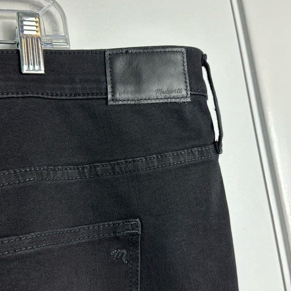 Madewell 10" High-Rise Roadtripper Jeggings Button-Front Edition Black 37 Tall - Picture 9 of 16
